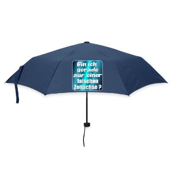 SIMULATION REALITÄT ZEITACHSE - Regenschirm (klein) - Navy - Vorne