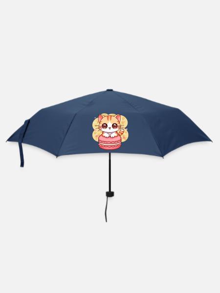 chibi cat - Parapluie standard - marine