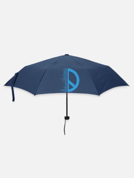 Pacifica - Paix - Parapluie standard - marine