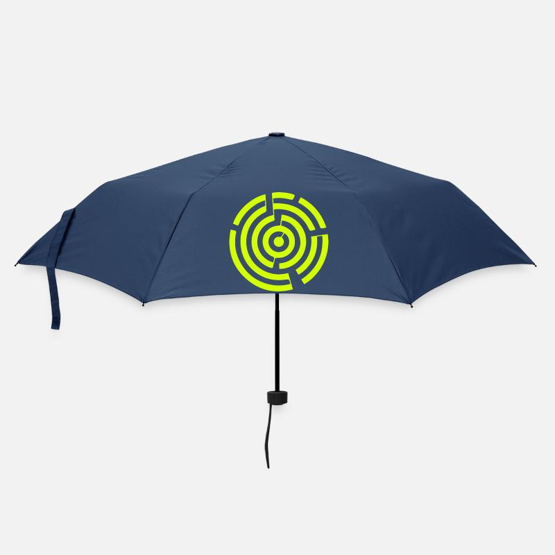 Labyrinthe Labyrinthe Crop Circle - Parapluie standard - marine