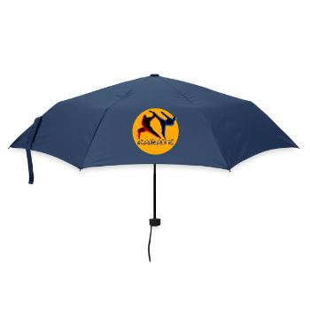 Martial Arts Dynamics Karate Silhouette - Umbrella (small) - navy - Front