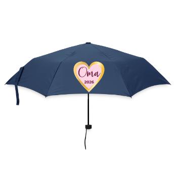HEART GRANNY 2026 PREGNANCY ANNOUNCE - Umbrella (small) - navy - Front