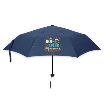 Roi de l'Apéro Inimitable - Parapluie standard - marine - Devant