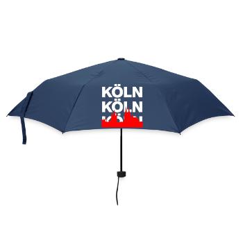 KÖLLE ES EIN JEFÖHL KÖLN DOMLIEBE RHEIN DOMSTADT - Parapluie standard - marine - Devant