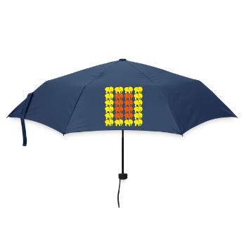 Éléphant - Parapluie standard - marine - Devant