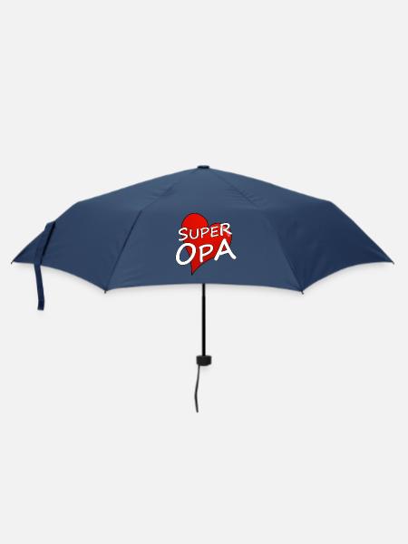 SUPER OPA - Regenschirm (klein) - Navy