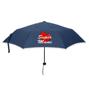 SUPER MAMI - Regenschirm (klein) - Navy - Vorne