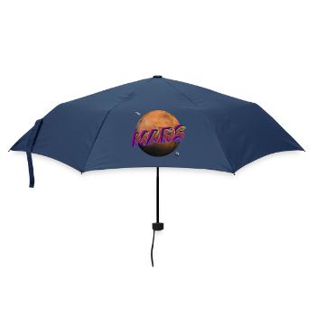 Mars - Série Espace Extra-Atmosphérique - Parapluie standard - marine - Devant