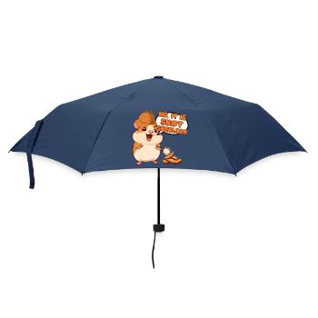 Nein, es ist#t Sherlock - Regenschirm (klein) - Navy - Vorne