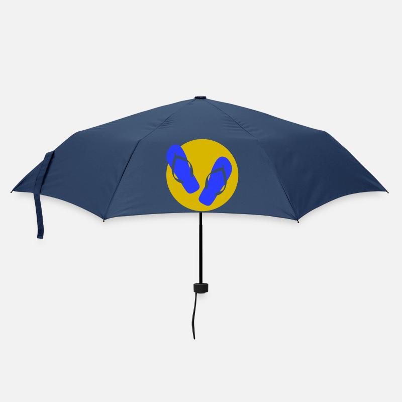 Flip-flop summer feeling - Umbrella (small) - navy