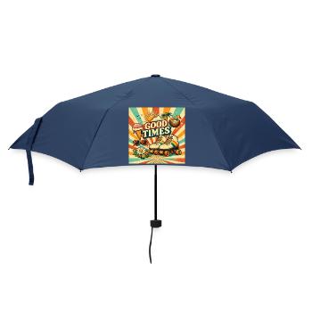 Retro Summer - Umbrella (small) - navy - Front
