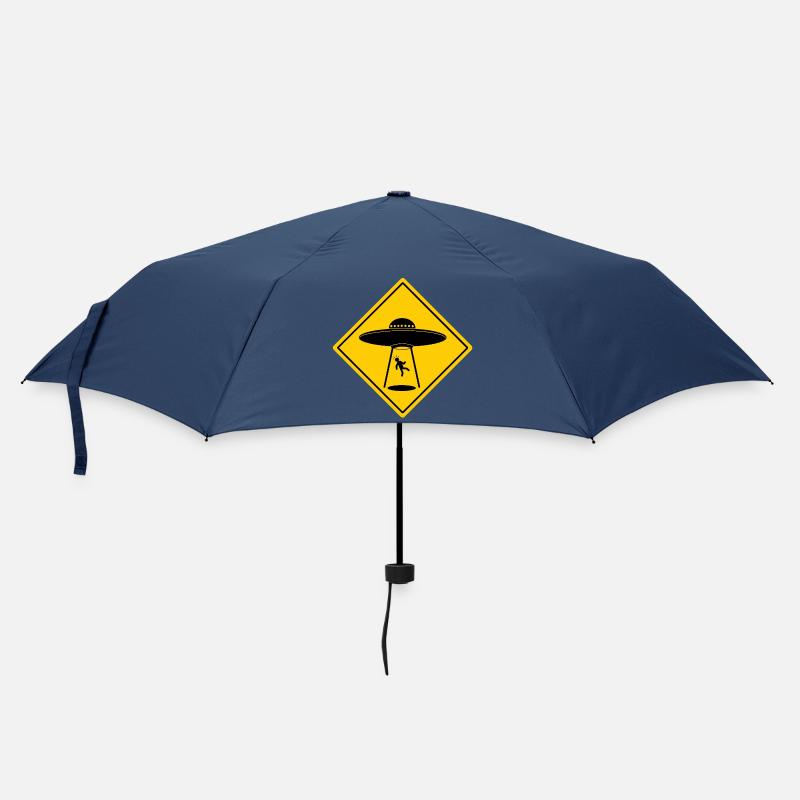 Beware of UFOs - Umbrella (small) - navy