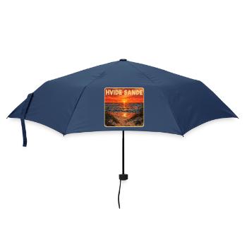 Hvide Sande Dänemark - Regenschirm (klein) - Navy - Vorne
