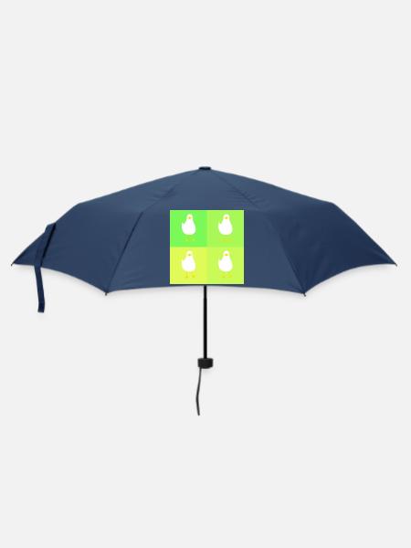MeinsMeinsMeins - grün - Regenschirm (klein) - Navy