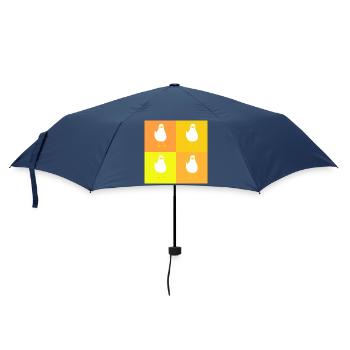 MineMineMineMine - yellow - Umbrella (small) - navy - Front