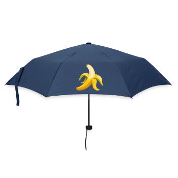 Banana Peeled - Umbrella (small) - navy - Front