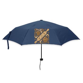 Rolling Pin Baking Graphic - Umbrella (small) - navy - Front