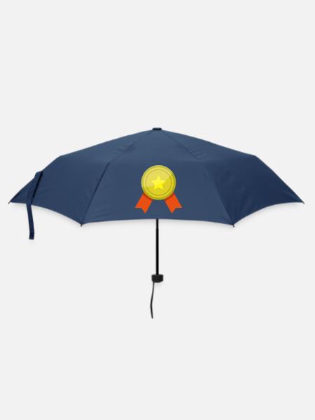 Medaille - Regenschirm (klein) - Navy