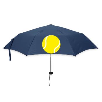 Tennis-ball - Regenschirm (klein) - Navy - Vorne
