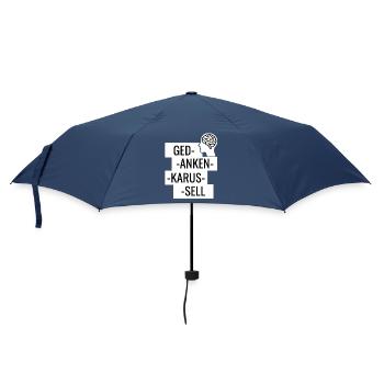 Gedankenkarussell Puzzle - Regenschirm (klein) - Navy - Vorne