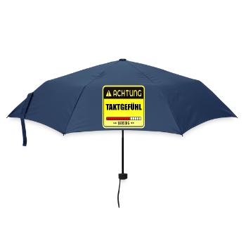 TANZEN TAKTGEFÜHL - Regenschirm (klein) - Navy - Vorne
