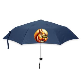 Squirrel - Umbrella (small) - navy - Front