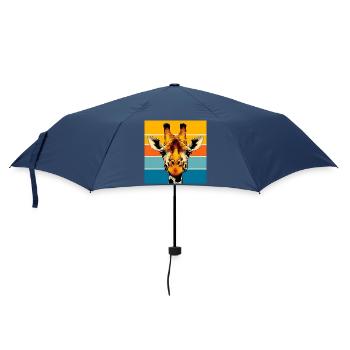 girafe - Parapluie standard - marine - Devant