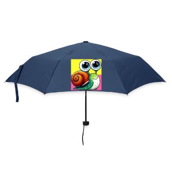 Snail - Umbrella (small) - navy - Front