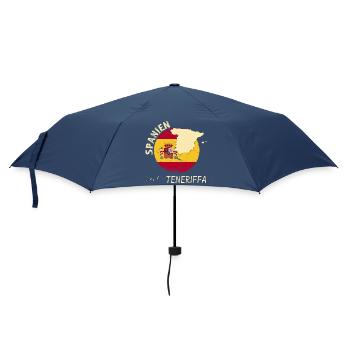 Teneriffa - Regenschirm (klein) - Navy - Vorne