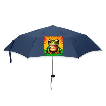 grenouille - Parapluie standard - marine - Devant