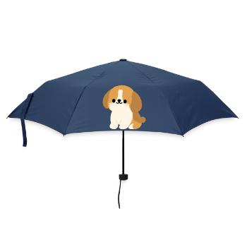 Charming Spaniel - Umbrella (small) - navy - Front