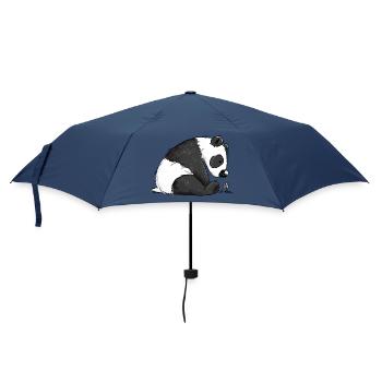 Sweet Panda Bear I Pandas I Bear Gift Kids - Umbrella (small) - navy - Front