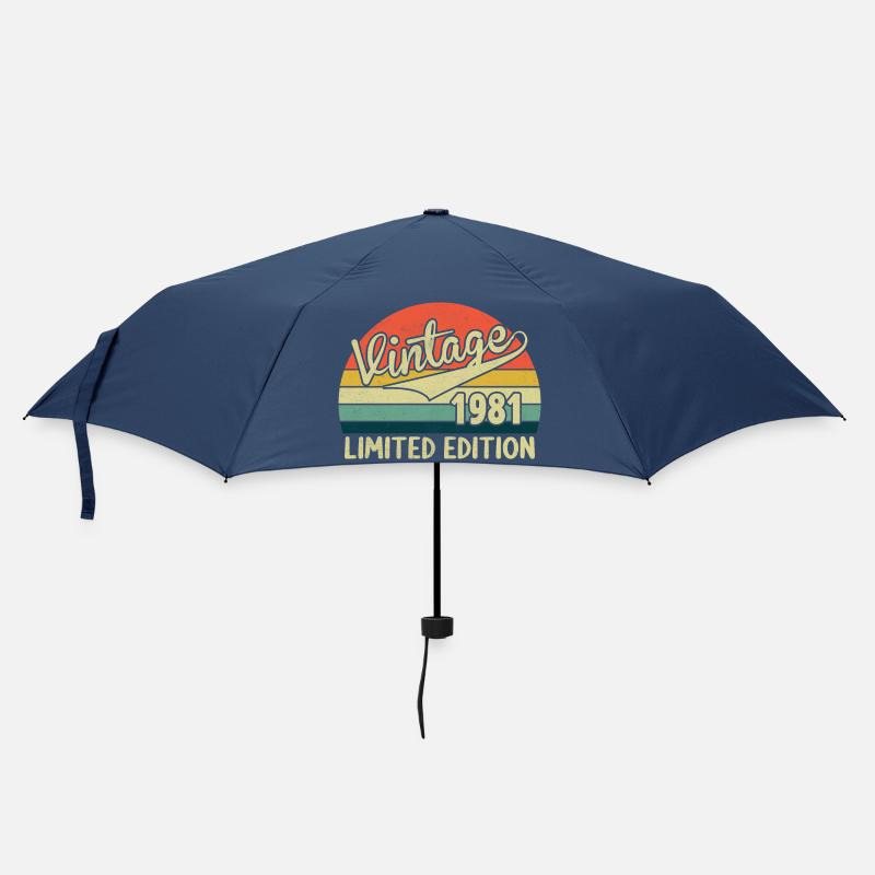 Vintage 1981 limited edition - Umbrella (small) - navy