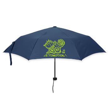 Faites la Poulpe – Pieuvre Drôle & Mer - Parapluie standard - marine - Devant