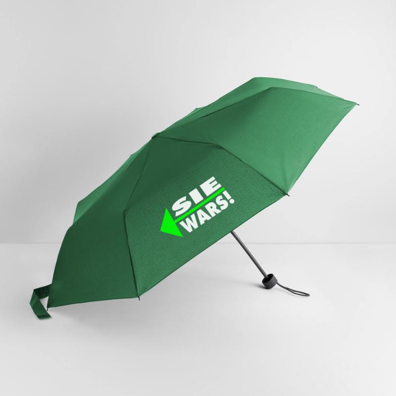 Sie wars! Partner- oder Partyshirt Regenschirm (klein)