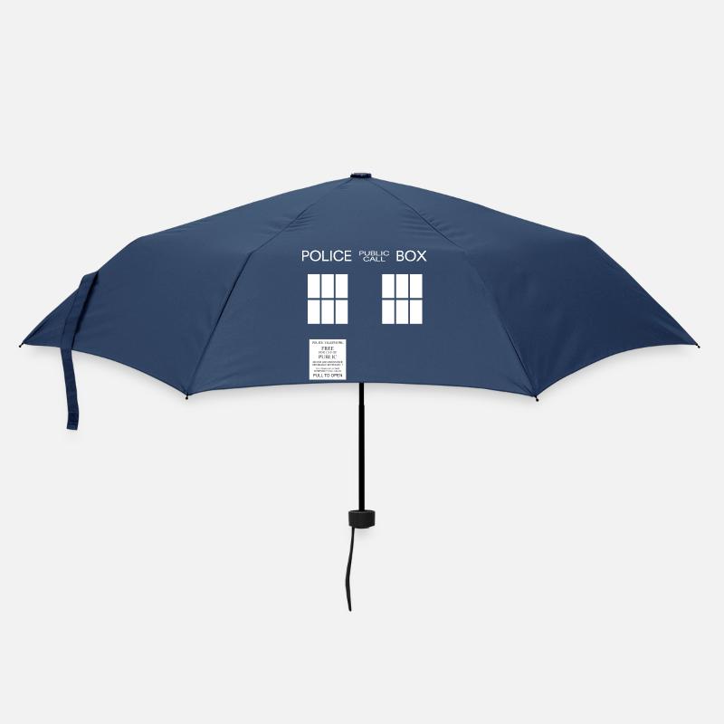Police box - Regenschirm (klein) - Navy
