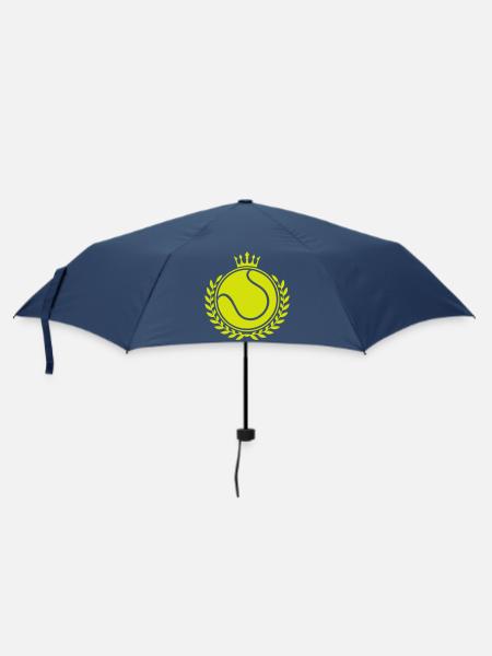 Tennis Symbol - Regenschirm (klein) - Navy