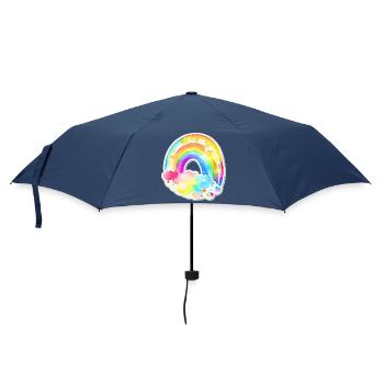 Rainbow - Umbrella (small) - navy - Front