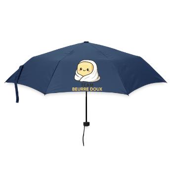 Unsalted butter team - Umbrella (small) - navy - Front