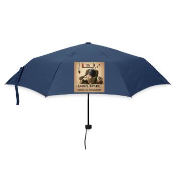 Charging Battery Please Do Not Disturb - Umbrella (small) - navy - Front