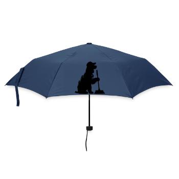 WorkCocker - Regenschirm (klein) - Navy - Vorne