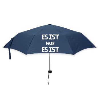 It is what it is - Umbrella (small) - navy - Front