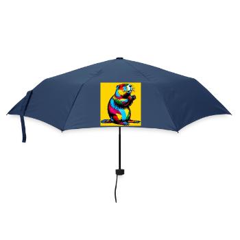Bieber - Regenschirm (klein) - Navy - Vorne