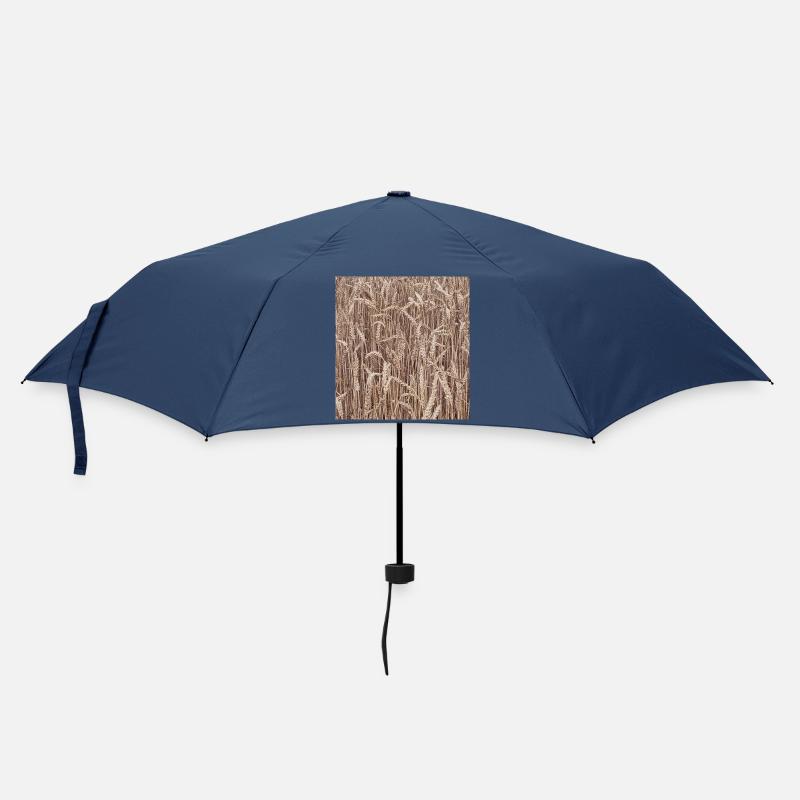 Champ de blé brun doré - Parapluie standard - marine