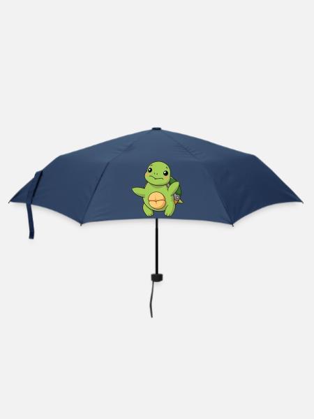 Schildkröten Schildkröten - Regenschirm (klein) - Navy