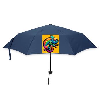 chameleon - Umbrella (small) - navy - Front