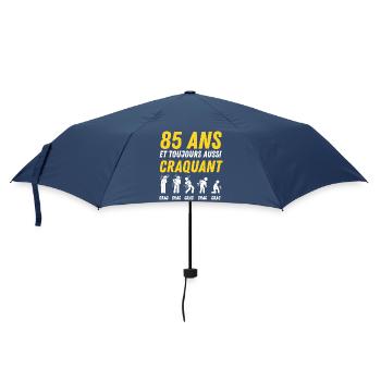 85 ans humour anniversaire vintage - Parapluie standard - marine - Devant