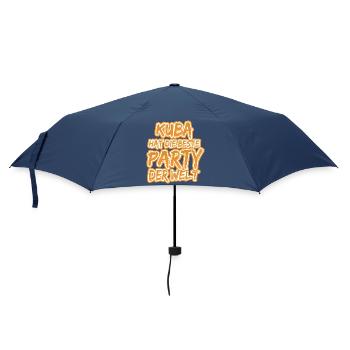 Kuba - Regenschirm (klein) - Navy - Vorne