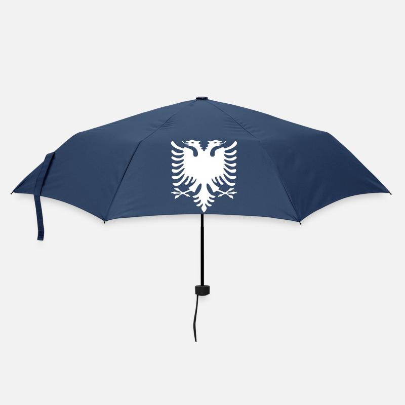 albanie white 2013 800.dpi - Regenschirm (klein) - Navy