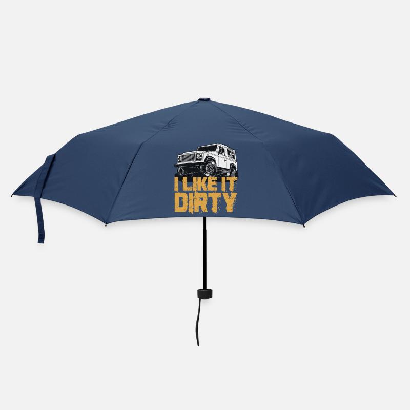 defender I like Dirty - Regenschirm (klein) - Navy